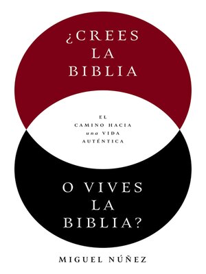 cover image of ¿Crees la Biblia o vives la Biblia?